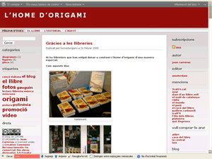 L'home d'origami blog